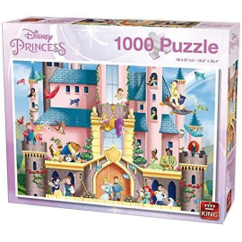  Puzzle de 1000 piezas Princesas Disney El Palacio Mágico