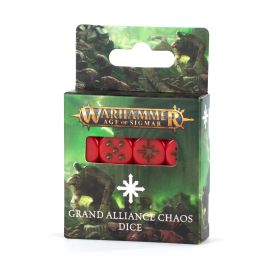 AGE OF SIGMAR: GRAND ALLIANCE CHAOS DICE 80-21
