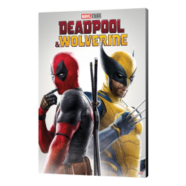 Marvel wooden picture Deadpool & Wolverine 02 Best friends 35 x 50 cm