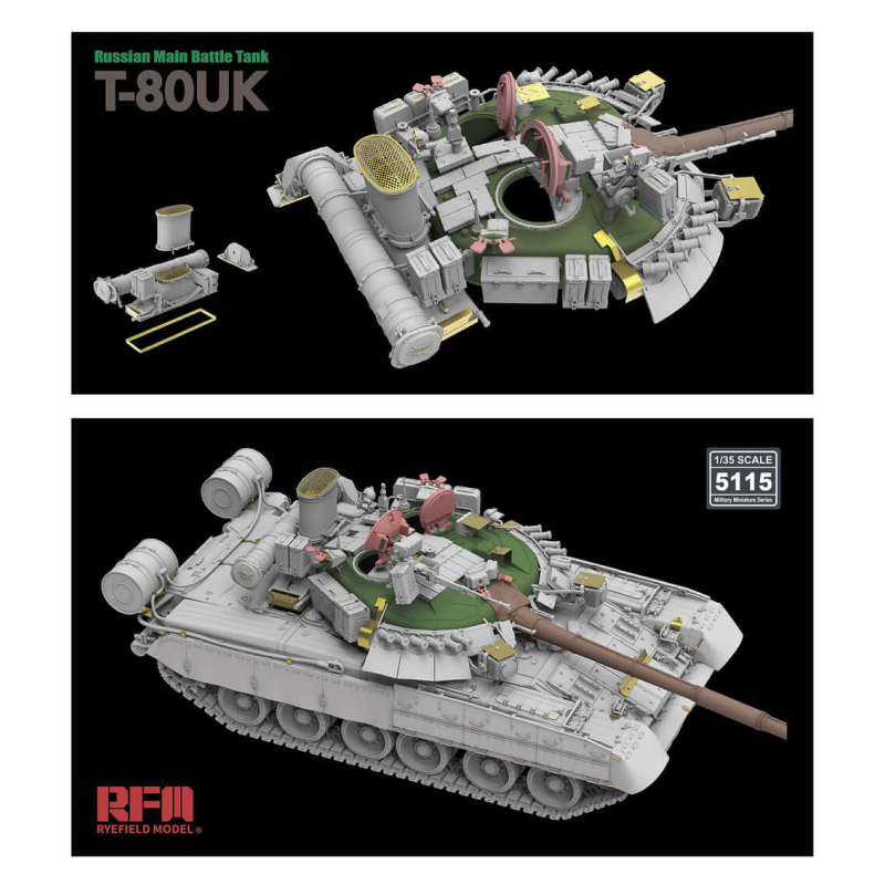 Russian Main Battle tank T-80UK