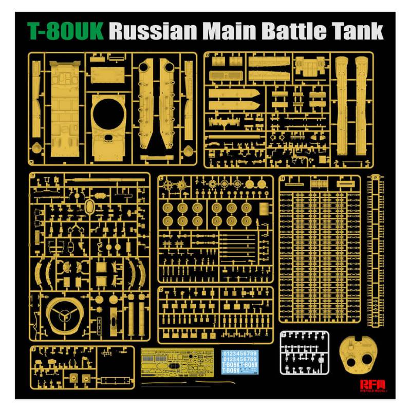 Russian Main Battle tank T-80UK