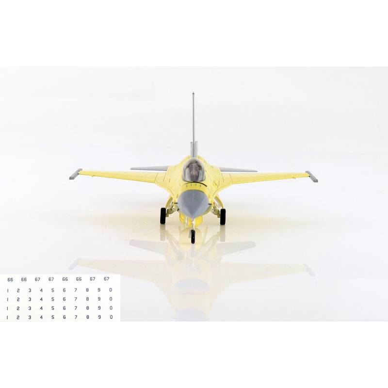 F-16V 'Yellow Viper' ROCAF 2023 (with decals for different airplanes)