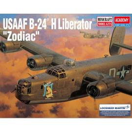 USAAF B-24H Liberator “ZODIAC” 1:72 plastic airplane model