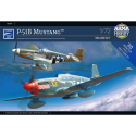 Box of 2 models - P-51B Mustang Deluxe set 1:72