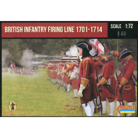 Figuras British Infantry Firing Line Figure 1701-1714 1:72