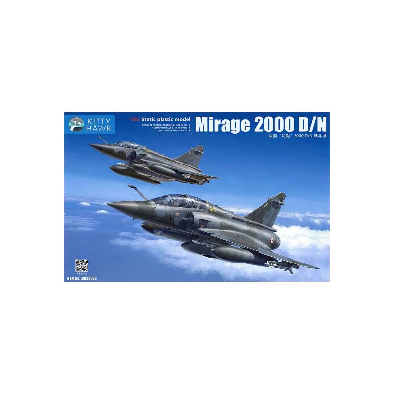 Mirage 2000N 1:32 plastic airplane model