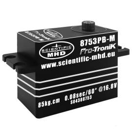 Servo for PTK radio control Brushless digital standard servo 8753 PB-M 85kg