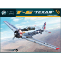 Plastic model aircraft NORTH AMERICAN T-6 "TEXAN" 1956 1:32