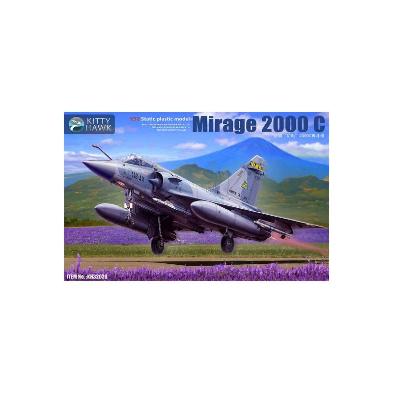 Mirage 2000C 1:32 plastic airplane model