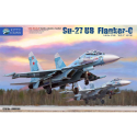 Plastic model of Sukhoi 27UB aircraft 1:48