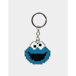 Sesame Street - Cookie Monster metal keyring