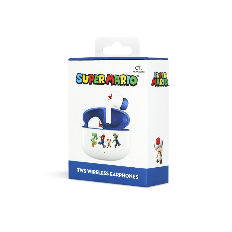 BEM'S SUPER MARIO & Friends - True Wireless Sound Audio Earpods