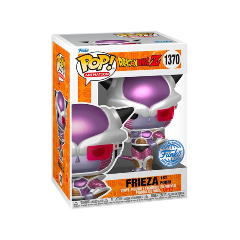 Figura Pop Dbz Pop First Form Frieza Metallic Exclusive