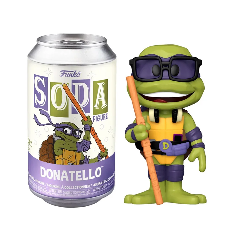 Figura Pop TMNT Ninja Turtles Vinyl Soda Donatello