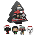  STAR WARS - Pocket Pop 4 Pack - Tree Holiday