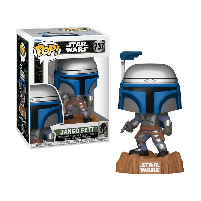 Figura Pop STAR WARS FETT LEGACY - POP Star Wars No. 737 - Jango Fett