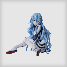 Figurita Rebuild of Evangelion - PVC Statuette 1/7 Rei Ayanami Long Hair Ver. 11cm