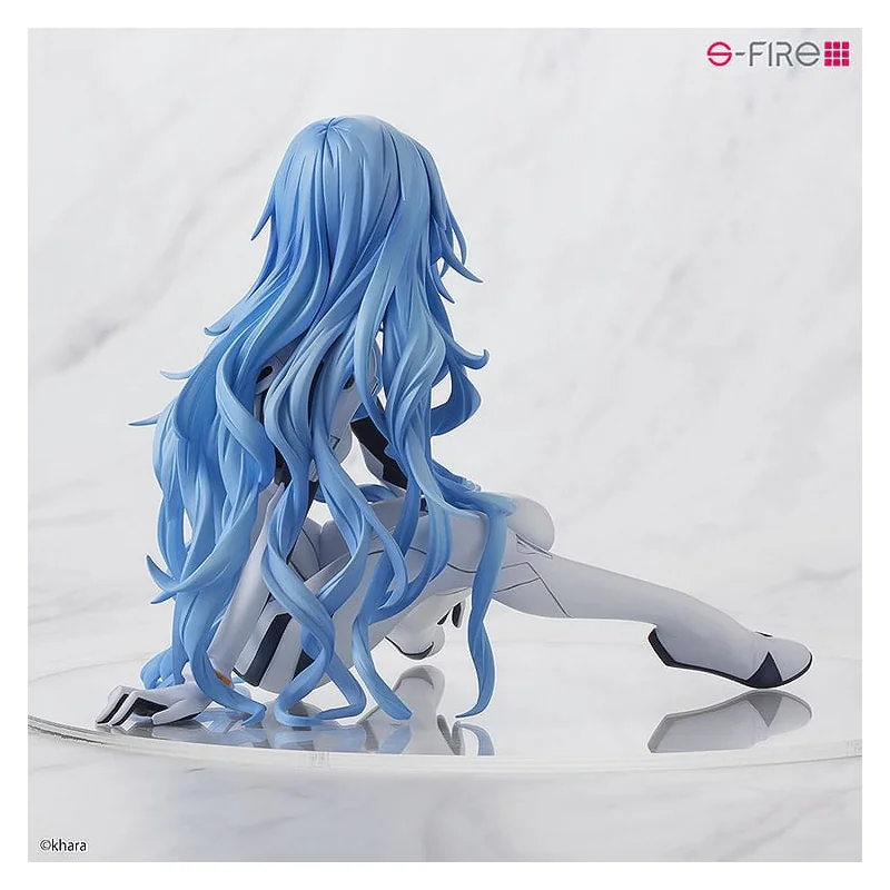 Rebuild of Evangelion - PVC Statuette 1/7 Rei Ayanami Long Hair Ver. 11cm