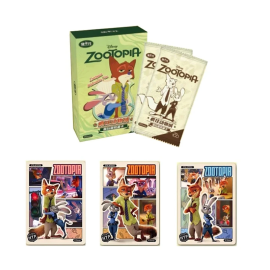  Disney Cardfun Zootopia Fun Edition Box of 10 Boosters 4 Cards