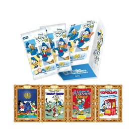  Disney Cardfun Donald Duck 90Th Birthday Box of 10 Boosters 4 Cards