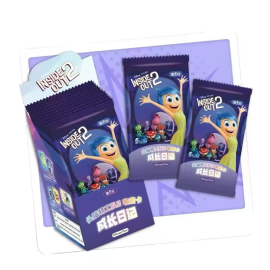  Disney Cardfun Inside Out 2 Vice Et Versa 2 Box 10 Boosters 4 Cards
