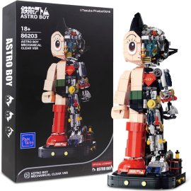 Maqueta Astro Boy Pantasy Mechanical Clear Light 32cm Astro Boy Construction Set