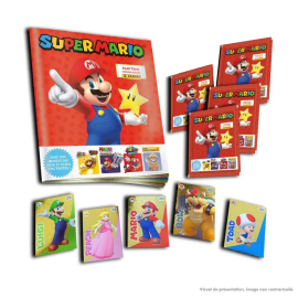  Panini Super Mario Stickers Album 4 Sticker Pockets Excluded