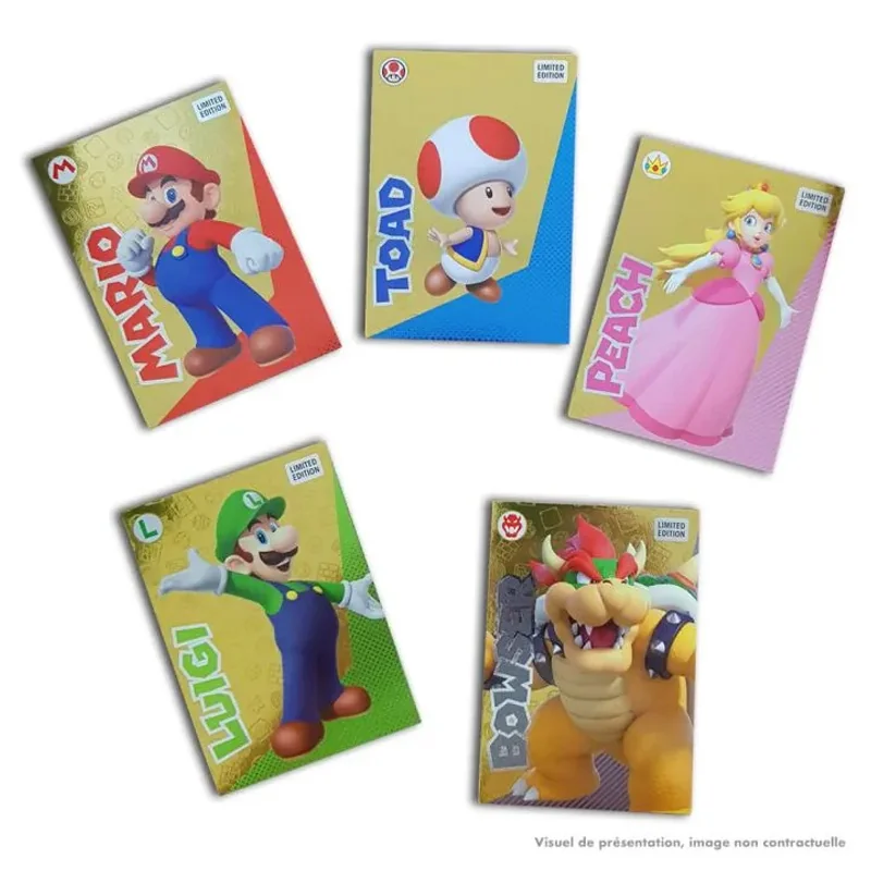 Álbum y pegatinas Panini Super Mario Stickers Album 4 Sticker Pockets Excluded