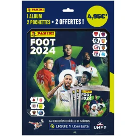  Panini Football 2024 Ligue 1 Uber Eats Stickers Album 4 Pockets