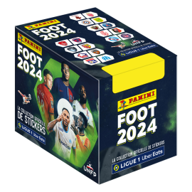  Panini Football 2024 Ligue 1 Uber Eats Stickers Box of 50 Pouches