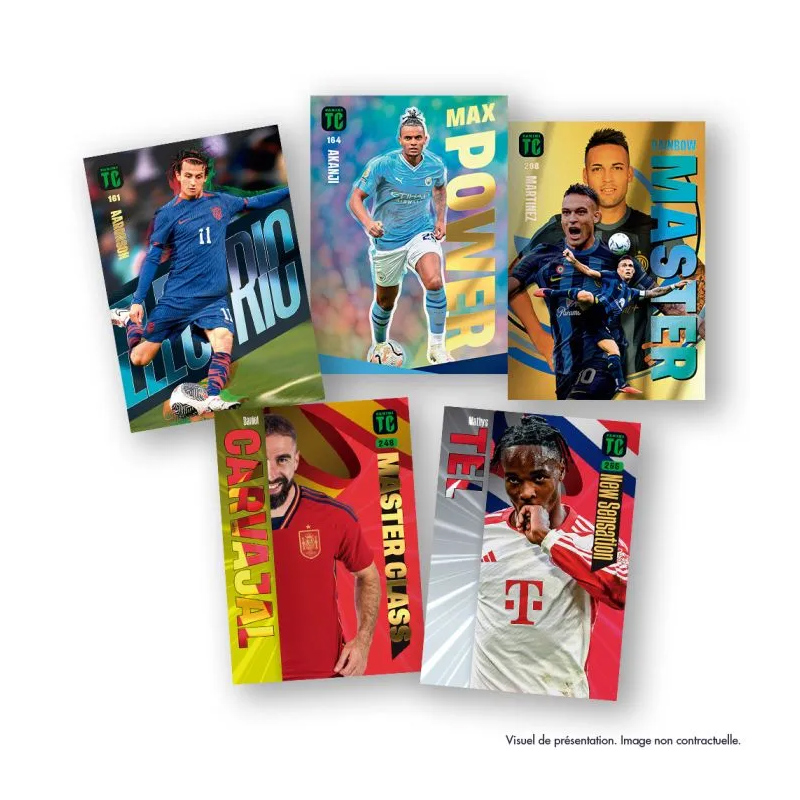 Colecciones de cartas Panini Top Class Fifa 2024 Trading Card Blaster Box 7 Poch/5 Hologiants/Poster