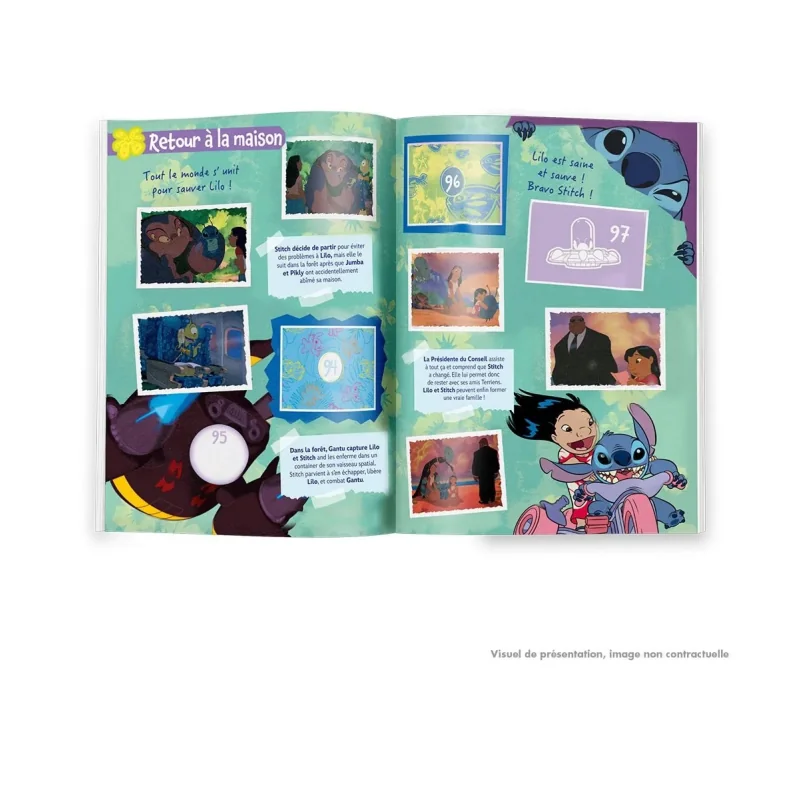 Panini Disney Stitch Stickers Album