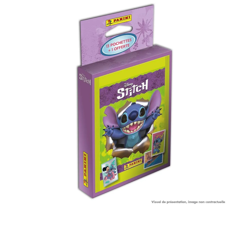  Disney Stitch Blister 13 + 1 free pockets 70 Stickers