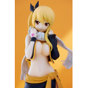 Figuras Fairy Tail Pop Up Parade Lucy Heartfilia Natsu Costume Ver. L Size 22 cm