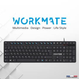  WORKMATE Ultimate USB Wired Keyboard