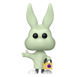 Figurita Looney Tunes Figure POP! Television Vinyl Halloween Bugs Bunny(Ghost) 9 cm