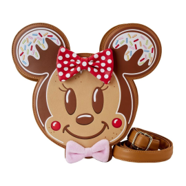 Bolsa Disney by Loungefly Mickey & Minnie Gingerbread Cookie shoulder bag