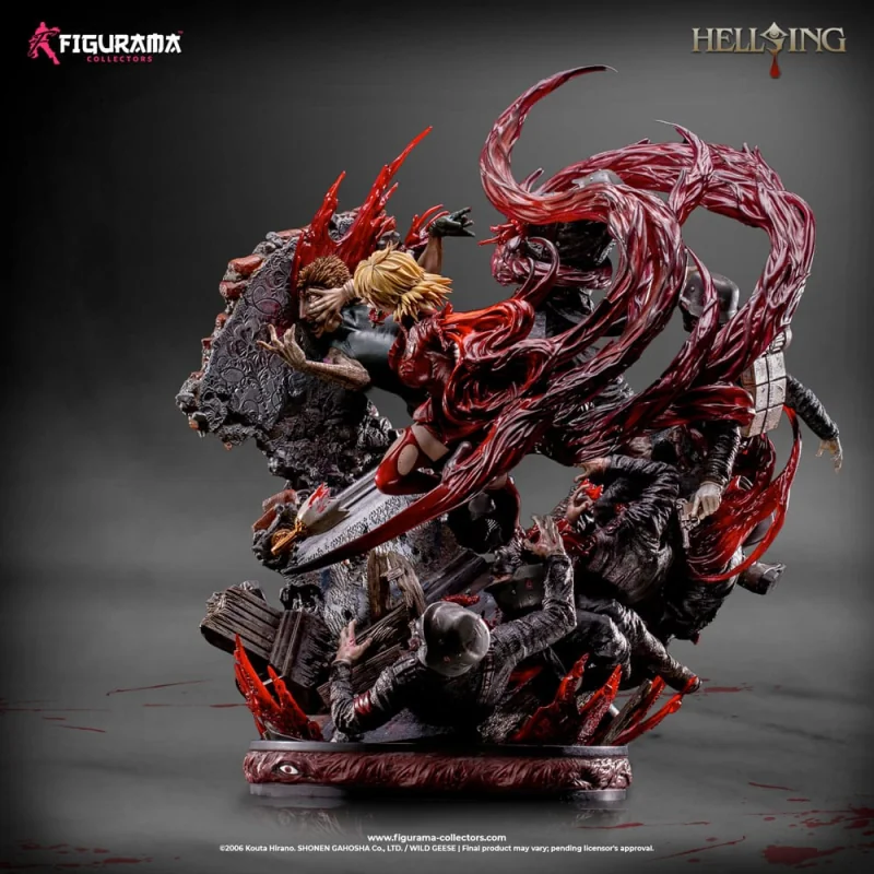 FICOHELSEVI Hellsing Ultimate Elite Exclusive statuette 1/5 Seras Victoria 25 cm