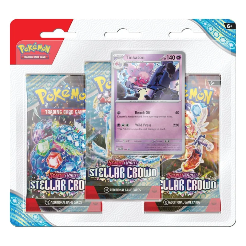 Pokemon Company Pokémon TCG Scarlet & Violet 07 pack 3 blister boosters *ENGLISH* Set (2)