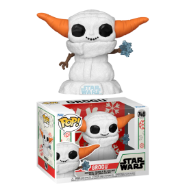 Figura Pop MANDALORIAN HOLIDAY - POP Star Wars No. 748 - Grogu (Snowman)