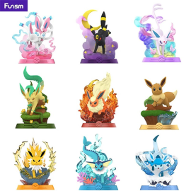 Figurita POKÉMON - FUNISM - EVOLI EVOLUTION COLLECTION 2 9pcs