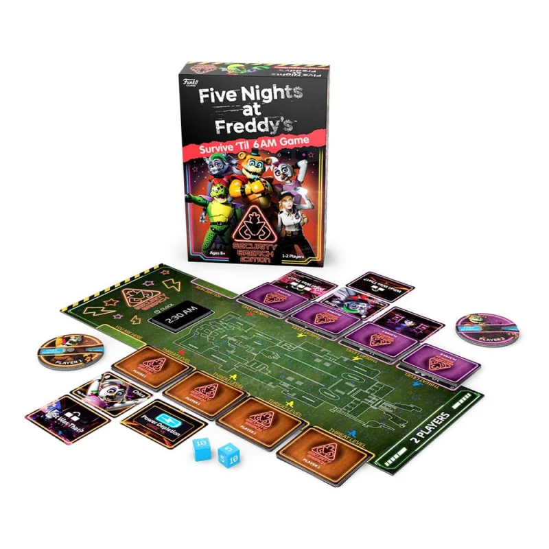 Juegos de mesa y accesorios Five Nights at Freddy's board game Survive 'Til 6am