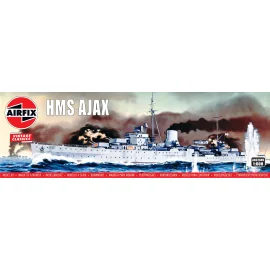 Maqueta HMS Ajax(Due September 2024)First Released: 1965Last Released: 1996