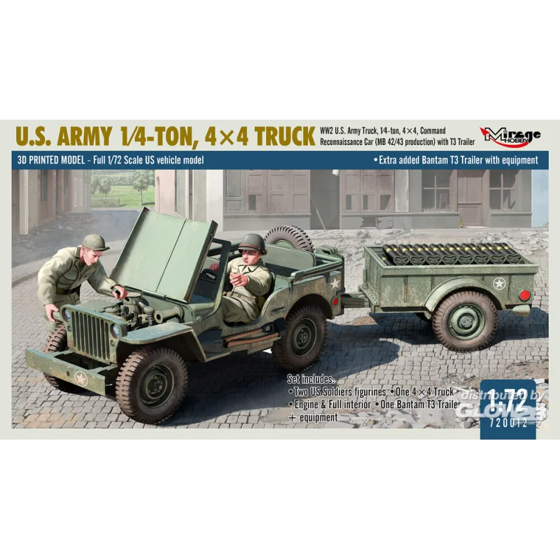 Figuras US ARMY 1?4?TON, 4×4 TRUCK