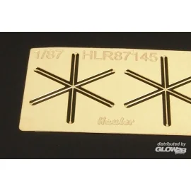 Maqueta german stern antenna 2pcs