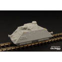 Maqueta Schwere Panzer Draisine KANONENWAGEN