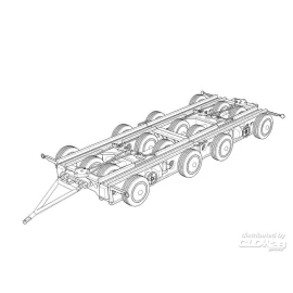 Maqueta Culemeyer four axles