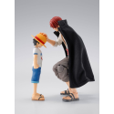 Figurita One Piece pack 2 figures SHFiguarts Shanks & Monkey D. Luffy Childhood Ver.