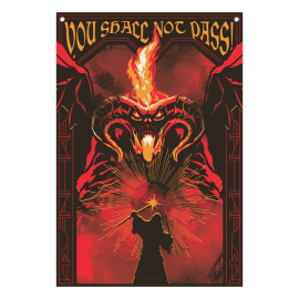  The Lord of the Rings banner You shall not pass! 125 x 85 cm