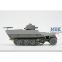 Maqueta militar BORDER MODEL: 1/35; Sd.Kfz.251 /1 Ausf.D with R35 turret with PE and workable tracks